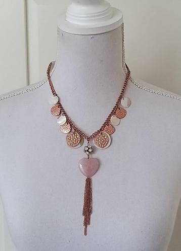 Lovisa schelpen hartje bedeltjes strass hanger ketting beschikbaar voor biedingen