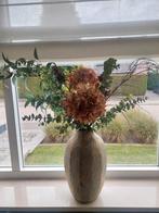 Te koop; mooie bloemenvaas met kunstbloemen !, Huis en Inrichting, Ophalen, Zo goed als nieuw