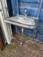 RVS wasbak met Grohe kraan, Ophalen, Gebruikt, X, X