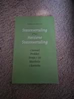 Statenvertaling - Herziene Statenvertaling, Ophalen of Verzenden, Zo goed als nieuw