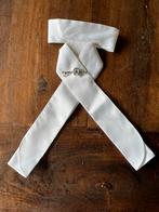 Witte plastron met speld, Ophalen of Verzenden, Zo goed als nieuw, Dressuur, Bovenkleding