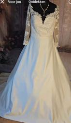 Nieuwe Victoria's Trouwjurk Maat 42/44 met Mouwen, Ophalen of Verzenden, Nieuw, Wit, Trouwjurk