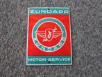 ZUNDAPP EMAILLE RECLAMEBORD, Ophalen, Zo goed als nieuw, Reclamebord