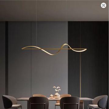 Moderne Eetkamerlamp – Goud, 120 cm – Nieuw in doos beschikbaar voor biedingen