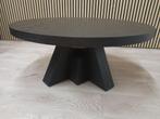 salontafel rond zwart model Patagonia van Richmond Interiors, Minder dan 50 cm, Nieuw, 100 tot 150 cm, 100 tot 150 cm