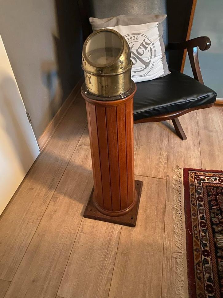 Antiek Staand Vloeistof Kompas, Antiek en Kunst, Antiek | Gereedschap en Instrumenten, Ophalen of Verzenden