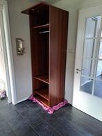Garderobekast (Ikea) kast met melkglas deuren, kapstokkast, Ophalen, Gebruikt, 200 cm of meer, Kersenhout