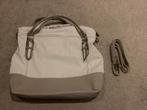 David Jones handtas-crossbody tas, wit en beige., Sieraden, Tassen en Uiterlijk, Tassen | Damestassen, Ophalen of Verzenden, Gebruikt