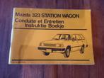 Instruktieboek MAZDA 323 Station Wagon 1980, Ophalen of Verzenden