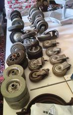 Partij zwenkwielen, Doe-het-zelf en Verbouw, Zwenkwielen, Ophalen of Verzenden, Gebruikt