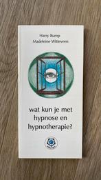 H. Rump - Wat kun je met hypnose en hypnotherapie?, Boeken, Psychologie, Zo goed als nieuw, H. Rump, Verzenden