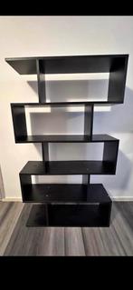 Stijlvolle zigzag boekenkast - modern design, Ophalen, 100 tot 150 cm, Nieuw, Minder dan 150 cm