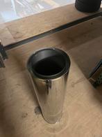 RVS kachelpijp, Doe-het-zelf en Verbouw, Buizen en Afvoer, Nieuw, Ophalen of Verzenden, Rvs, Minder dan 2 meter