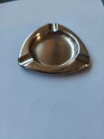 Vintage driehoekige asbak verzilverd, Ophalen of Verzenden