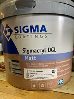 Sigma Sigmacryl DGL Matt - 10L Sandgeel, Geel, Nieuw, Ophalen of Verzenden, Verf