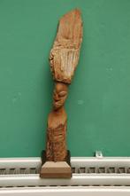 Vintage houten standbeeld, Ophalen of Verzenden