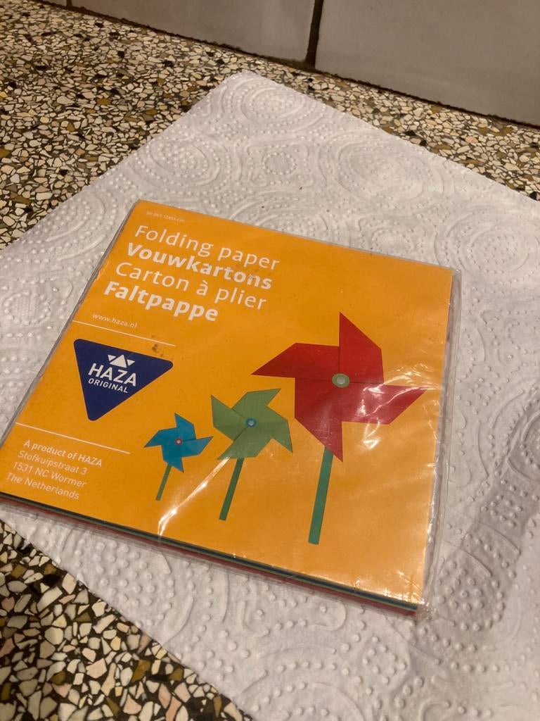 Vouwblaadjes, Ophalen of Verzenden, Zo goed als nieuw