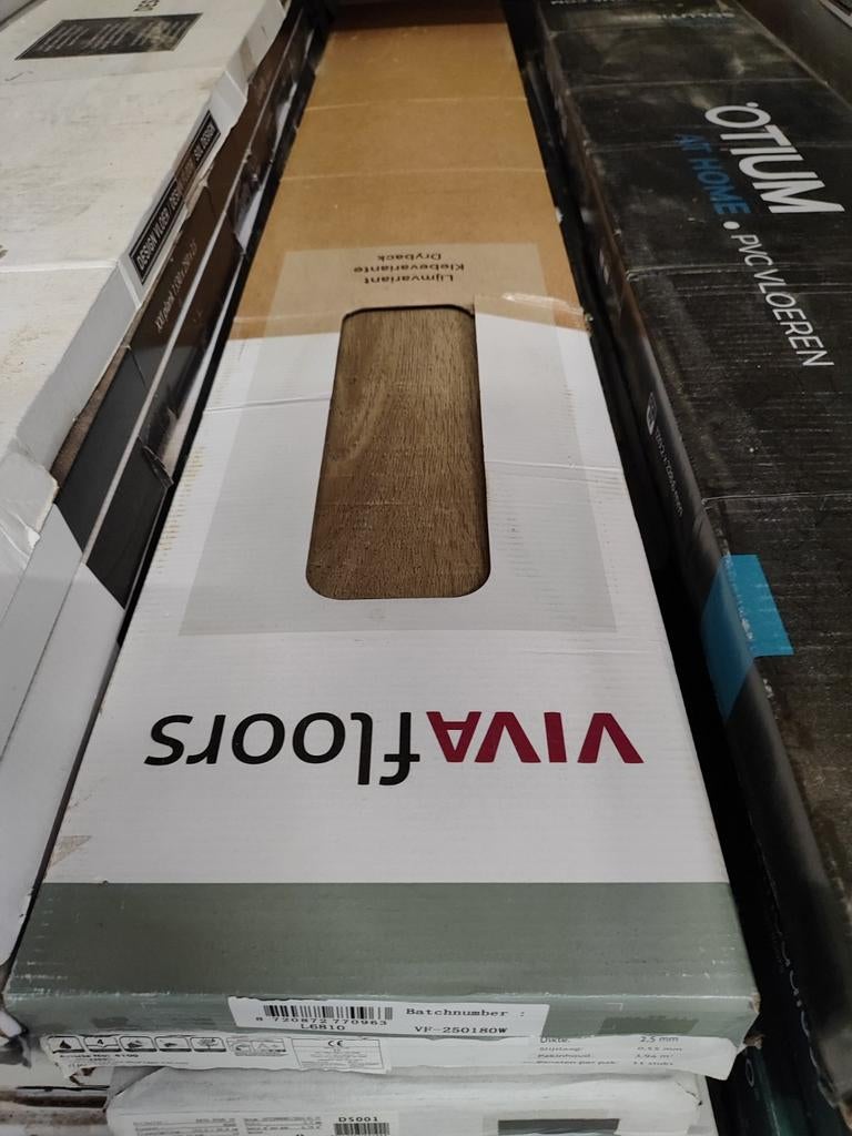 Vivafloors L6810 pvc vloer 3.34m2, Ophalen, Nieuw, 75 m² of meer, Overige typen
