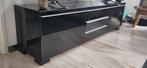 Zwart hoogglans tv meubel, Ophalen of Verzenden, 25 tot 50 cm, 150 tot 200 cm, Minder dan 100 cm