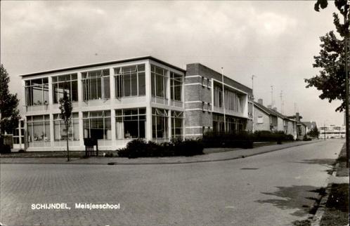 Schijndel Meisjesschool, Verzamelen, Ansichtkaarten | Nederland, Ongelopen, Noord-Brabant, 1940 tot 1960, Ophalen of Verzenden