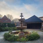 Antiek roestlook fontein met rand, Tuin en Terras, Ophalen, Nieuw, Beton, Fontein