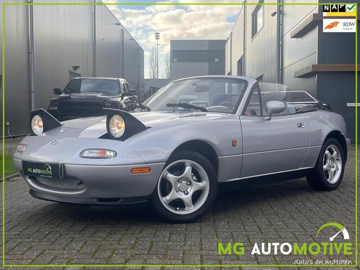 Mazda MX-5 1.6i NA | NIEUWSTAAT | UNIEK MOOI | KLASSIEKER, Auto's, Mazda, Bedrijf, Te koop, MX-5, Metallic lak, Open dak, Startonderbreker