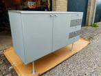 Interstar tweekleurig grijs/zilver dressoir, Huis en Inrichting, Ophalen, 100 tot 150 cm, Zo goed als nieuw, Modern