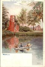 Weert - Kasteel - 1915, Verzamelen, Ansichtkaarten | Nederland, Gelopen, Ophalen of Verzenden, Limburg, Voor 1920