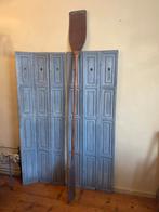 Oude Houten Peddel Roespaan voor Kano Vintage, Ophalen