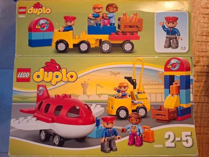 Lego Duplo Vliegtuig Set 10590, Kinderen en Baby's, Speelgoed | Duplo en Lego, Zo goed als nieuw, Duplo, Complete set, Ophalen of Verzenden