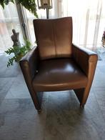 6 Leren Stoelen/Fauteuils/Eetkamerstoelen/vergaderstoel, Huis en Inrichting, Fauteuils, Ophalen, Gebruikt, Minder dan 75 cm, Leer