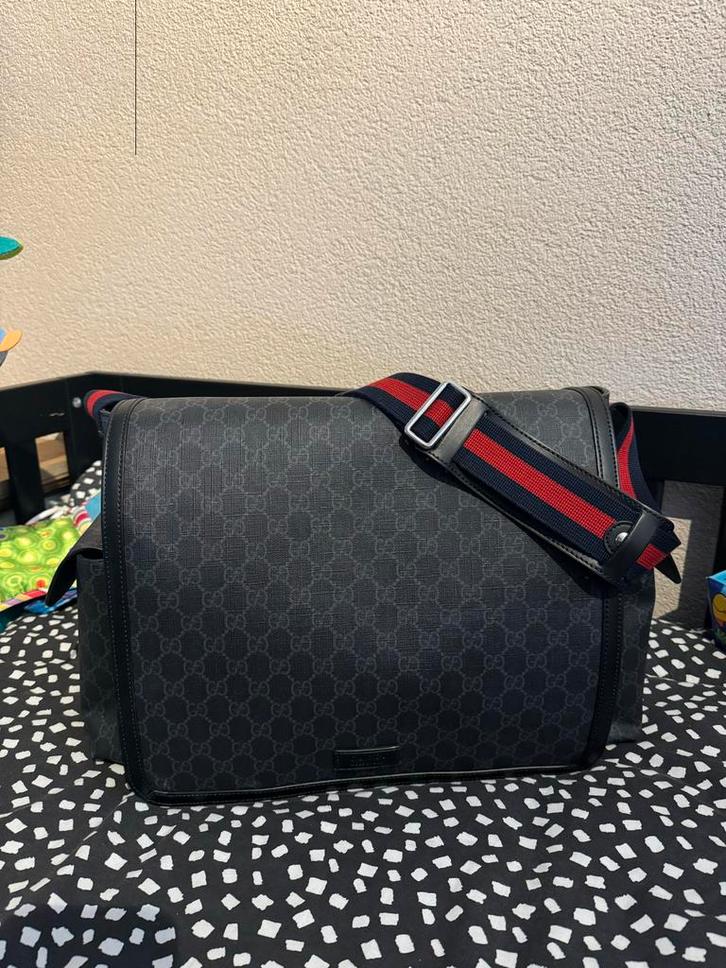 Gucci Luiertas - Inclusief aankoopbewijs!, Kinderen en Baby's, Luiertassen, Zo goed als nieuw, Schoudertas, Ophalen