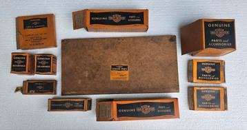Lege Harley Davidson Onderdelen Doosjes - Vintage beschikbaar voor biedingen