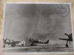Propagandafoto Luftwaffe wo2  Focke Wulf Heinkel foto, Ophalen of Verzenden, Gebruikt, Kaart, Foto of Prent