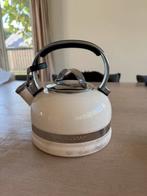 Kitchen Aid fluitketel creme, Ophalen of Verzenden, Zo goed als nieuw