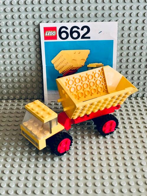 LEGO 662 Dumper Lorry, Kinderen en Baby's, Speelgoed | Duplo en Lego, Gebruikt, Lego, Complete set, Ophalen of Verzenden
