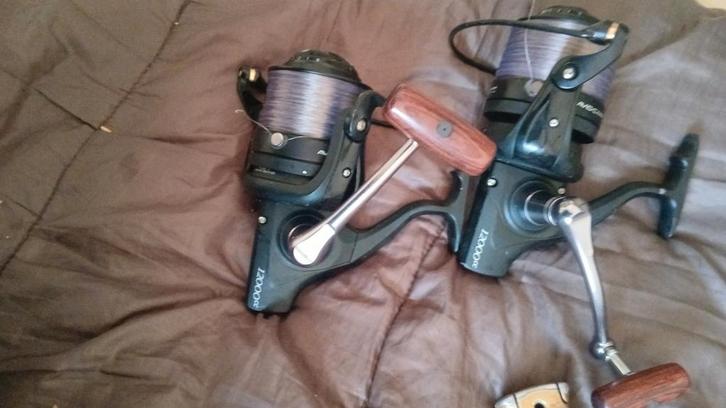 Avid 12000cc Bigpit Molens - Karpervissen, Watersport en Boten, Hengelsport | Karpervissen, Gebruikt, Molen, Ophalen of Verzenden