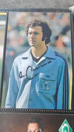 Foto originele handtekening Beckenbauer Duitsland legende, Ophalen of Verzenden, Zo goed als nieuw, Buitenlandse clubs, Spelerskaart