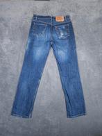 Levi's 501 Broek W36 L34 Blauw Jeans Straight 100% Kattoen, W36 - W38 (confectie 52/54), Blauw, Ophalen of Verzenden, Zo goed als nieuw