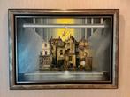 Theo H. Voorzaat “De val van Icarus” Olieverf schilderij, Antiek en Kunst, Kunst | Schilderijen | Klassiek, Ophalen of Verzenden