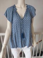 Mooie blouse top maat 46 zo goed als nieuw HM, Kleding | Dames, Blouses en Tunieken, H&M, Blauw, Maat 46/48 (XL) of groter, Ophalen of Verzenden