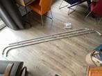 Te koop gordijnenrails met runners, Ophalen, Gebruikt, Wit, 200 cm of meer
