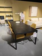 Eetkamerset met 6 Montis Vica stoelen, Ophalen, Overige kleuren, Zo goed als nieuw, Stof