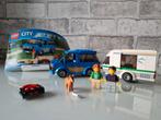 Te Koop: Lego city 60117 auto & caravan (compleet) incl boek, Complete set, Ophalen of Verzenden, Lego, Zo goed als nieuw