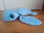 Blauwe schildpad knuffel (50cm lang x 40cm breed), Ophalen of Verzenden, Zo goed als nieuw, Overige typen