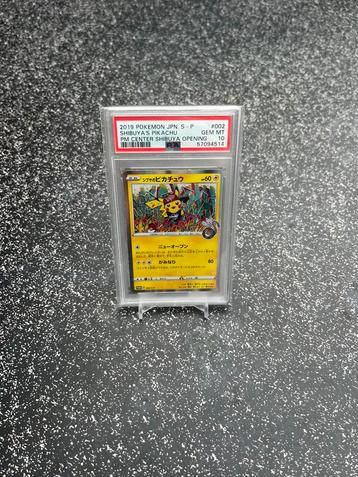 ‼️Pokemon Shibuya’s Pikachu #002 psa10 ‼️ beschikbaar voor biedingen