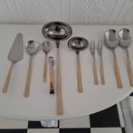 10-delig SBS Bestekset goud randje, Huis en Inrichting, Keuken | Bestek, Ophalen of Verzenden, Nieuw, Overige materialen, Vaatwasserbestendig