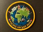 Patch RNLAF MLD 860 SQN VE12 Pacific Archer 2024, Ophalen of Verzenden, Luchtmacht, Nederland, Embleem of Badge