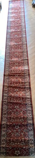 Vintage Konia Tapijt - Mooi Perzisch Design. Loper 7,5x0,6 m, Gebruikt, 200 cm of meer, Rechthoekig, Rood