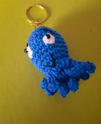 Gehaakte blauwe octopus sleutelhanger, Ophalen of Verzenden, Nieuw